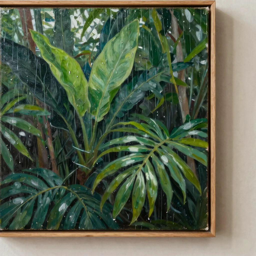 Hujan di Kebun